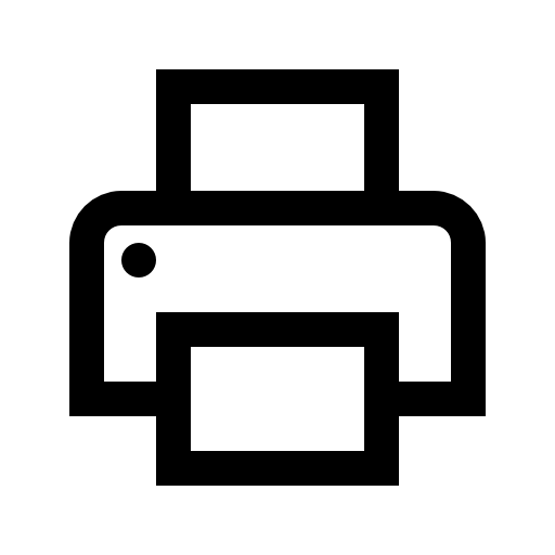 Print Icon Free Download