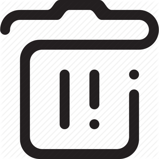 Bin, Delete, Garbage, Recycle, Remove, Trash, Waste Icon