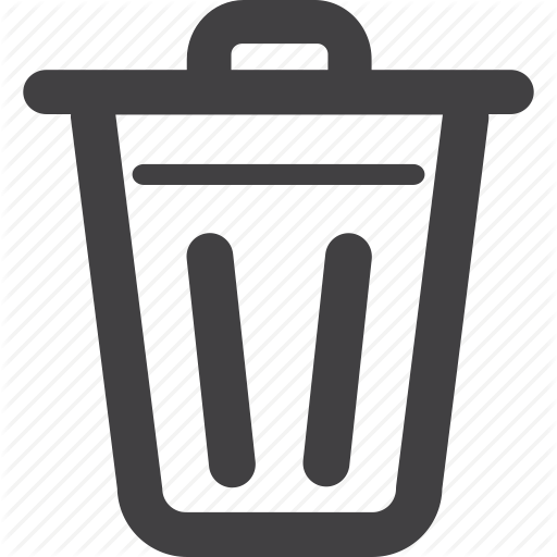 Bintub, Bucket, Container, Delete, Delete Key, Empty, Full