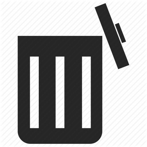 Bin, Container, Open, Recycle, Trash Icon