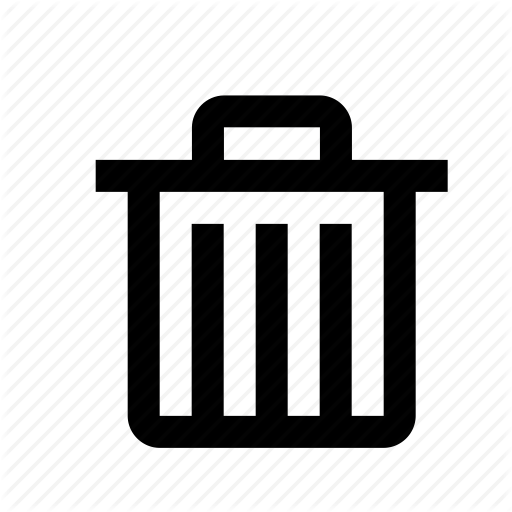 Delete, Dustbin, Garbage, Recyclebin, Remove, Trash, Ui Icon