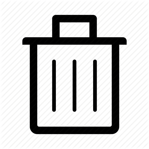 Delete, Ios, Remove, Rubbish, Trash, Trash Bin, Trash Can Icon