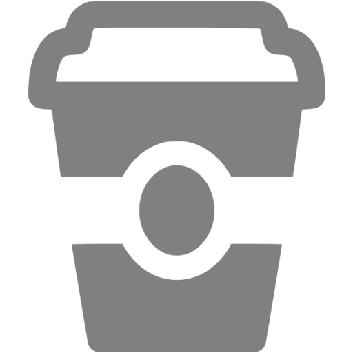 Gray Coffee Icon