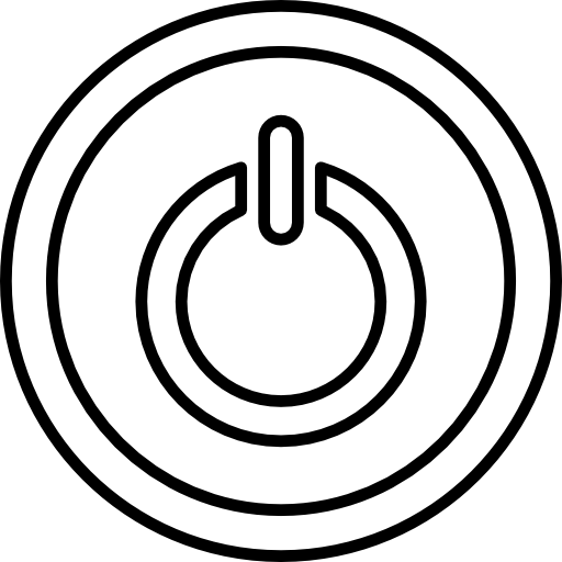 On Button Icons Free Download