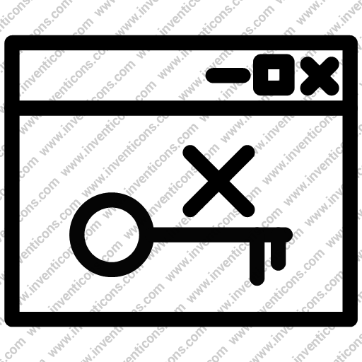 Download Application,page,site,web,window,logout Icon Inventicons