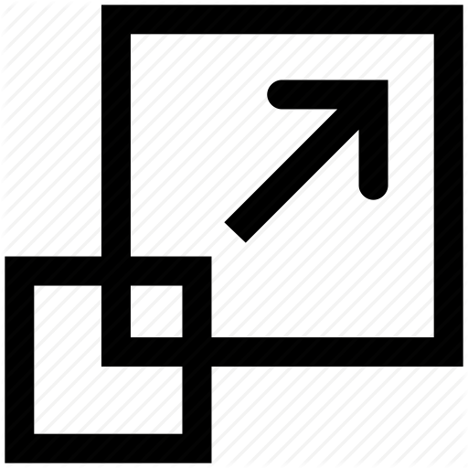 Apps, Arrow, Full Screen, Maximize, Window, Windows Icon