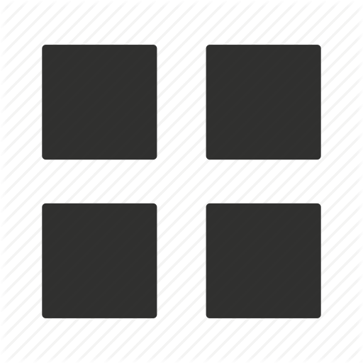 Home Button, Menu, Squares, Windows Icon