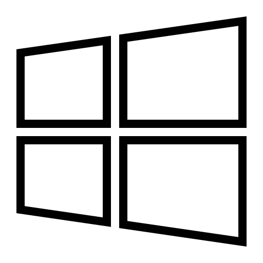 Social, Windows, Outline Icon Free Of Ionicons