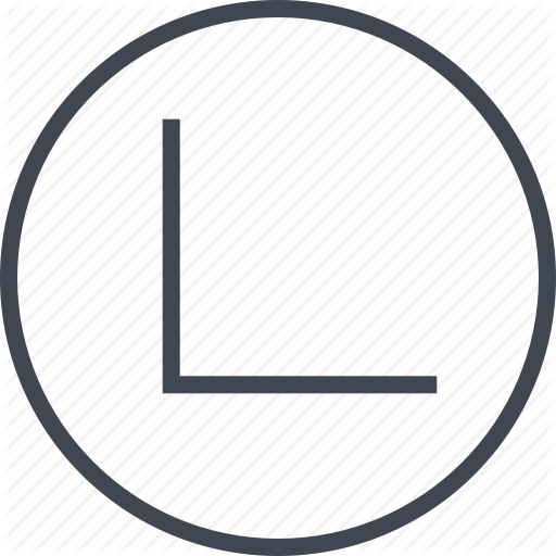 Edge, Letter, Sharp, Sharpen Icon