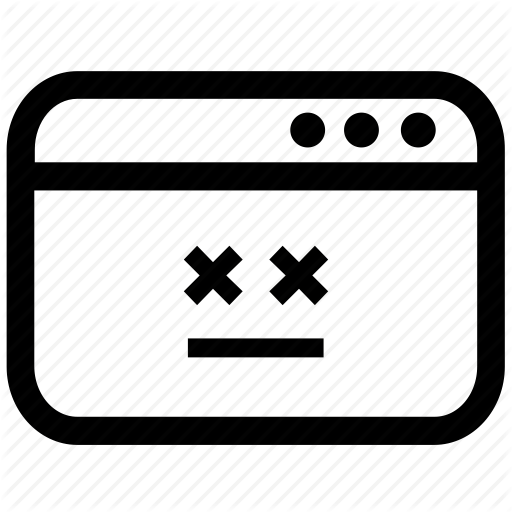 Application, Browser, Error, Error Internet, Windows Icon