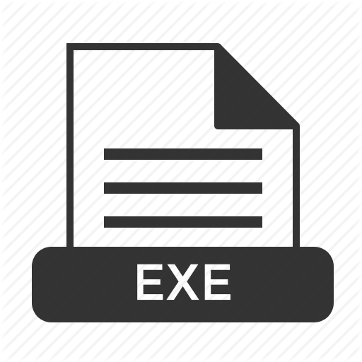 Exe, File, Format, Windows Icon
