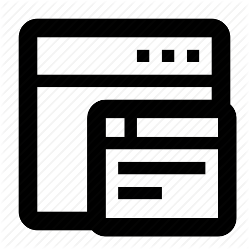 Blank, Browser, Modal, Popup, Target, Windows Icon
