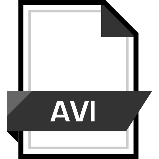 Avi, Extension, File, Document Icon Free Of Names Free