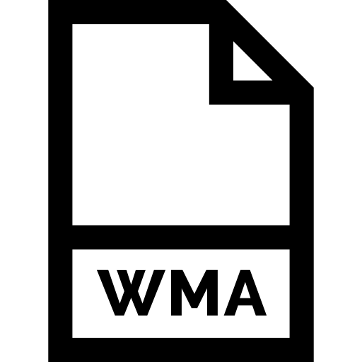 Wma, Windows, Media, File, Audio Icon