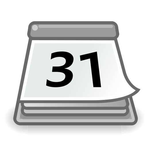 Calendar, Office Icon