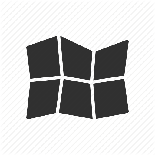 Gps, Library, Map, Windows Icon