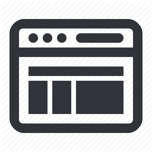 Browser, Columns, Interface, Layout, Window Icon