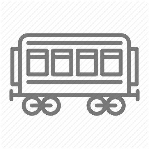 Passenger, Railroad, Train, Trolley, Windows Icon