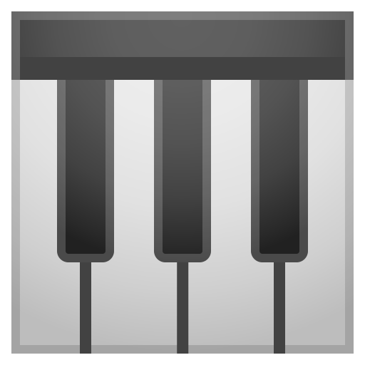 Musical Keyboard Icon Noto Emoji Objects Iconset Google