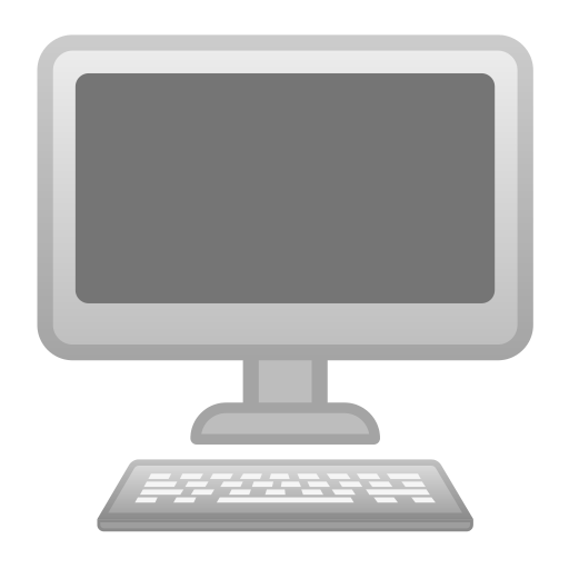 Desktop Computer Icon Noto Emoji Objects Iconset Google