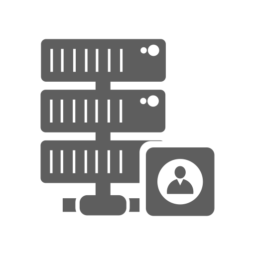 Database, Hosting, Network, Profile, Server, User Icon