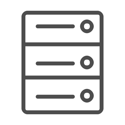 Server, Server Icon, Server Line Icon Icon