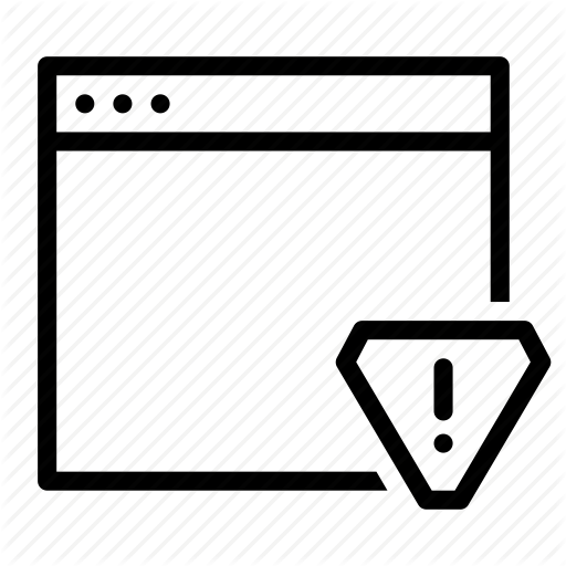 Alert, Application, Interface, Warning, Window Icon