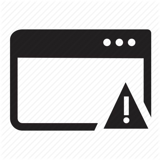 Alert, Browser, Internet, Warning, Web, Window, Windows Icon