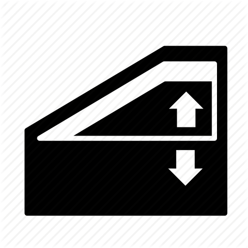 Auto, Car, Door, Down, Up, Windows Icon