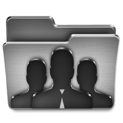 Group Icon Steel System Iconset