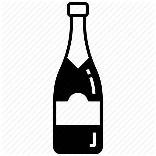 Alcohol, Burgundy, Celebration, Champagne Bottle, Sparkling Wine Icon
