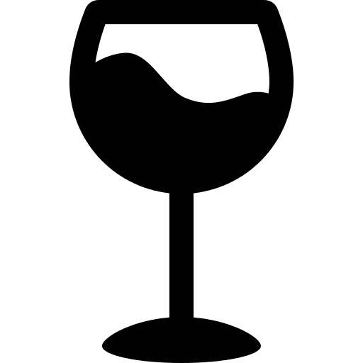 Oversized Wine Glass Png Icon