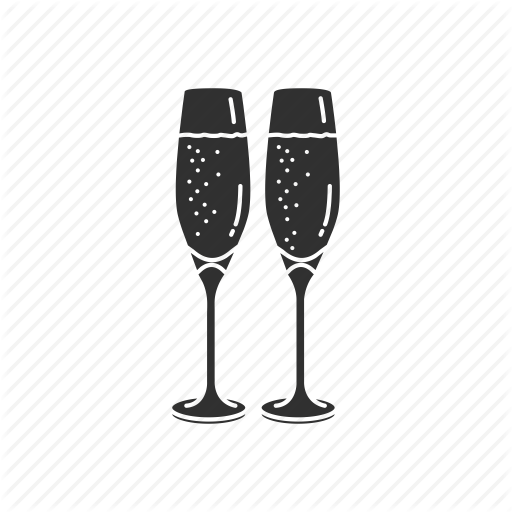 Champagne, Party, Sparkling Wine, Wine Glass Icon