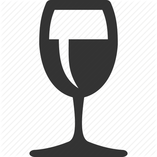 Alcohol, Beverage, Drink, Glass, Wine Icon