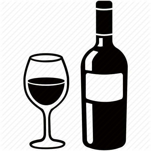 Alcohol, Bottle, Byo, Champagne, Glass, Red, Wine Icon