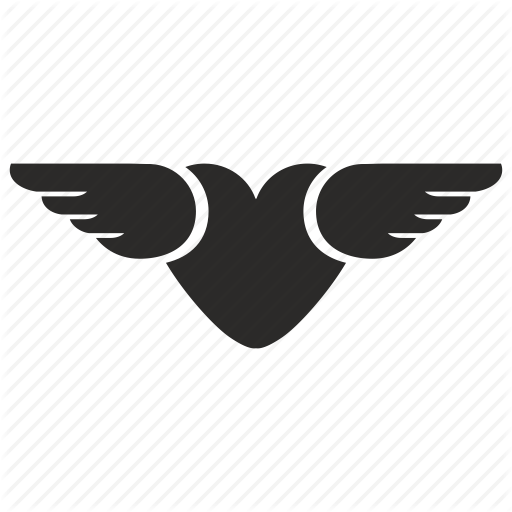 Heart, Like, Love, News, Wings Icon