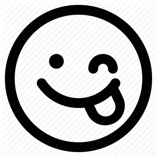 Emoji, Emoticon, Emoticons, React, Wink Icon