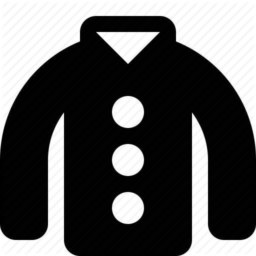 Clothes, Clothing, Coat, Winter Icon