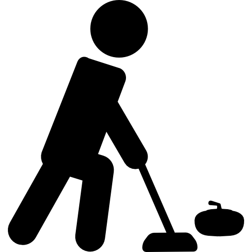 Olympic Curling Player Icons Free Download