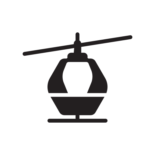 Chair, Chairlift, Detachable, Lift, Mountain, Ski, Winter Icon