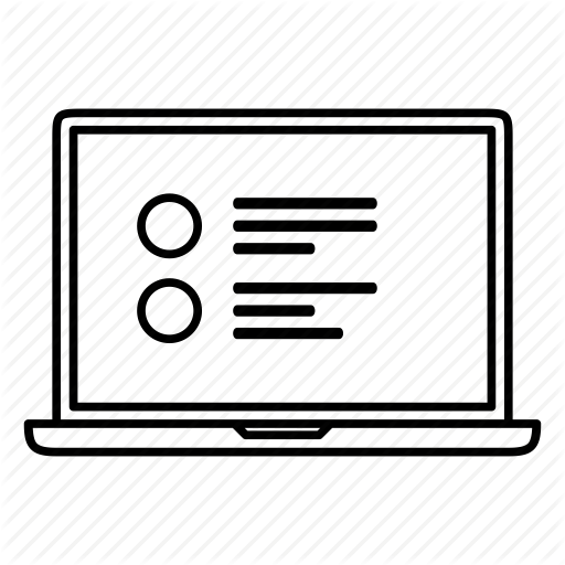 Vector Laptop Wireframe Huge Freebie! Download For Powerpoint