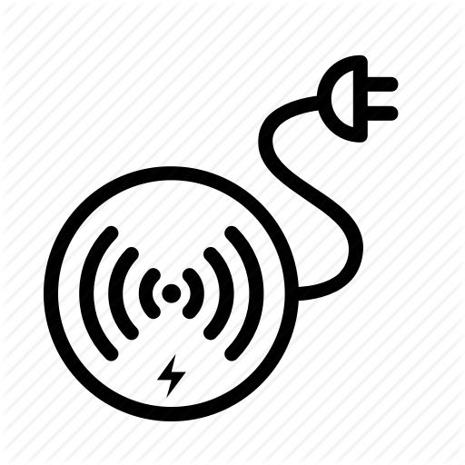 Charger, Charging, Plug, Power, Wireless Icon