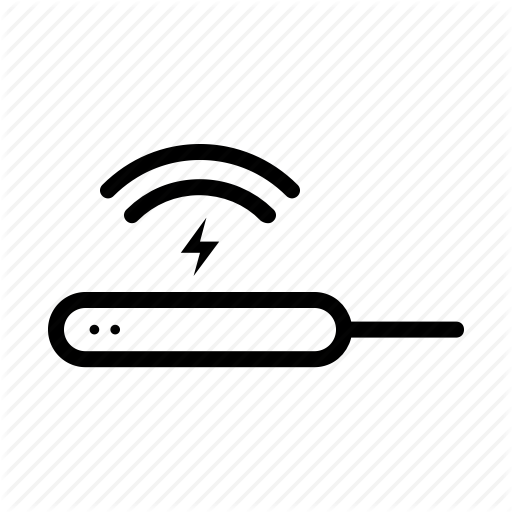 Charger, Charging, Wireless Icon