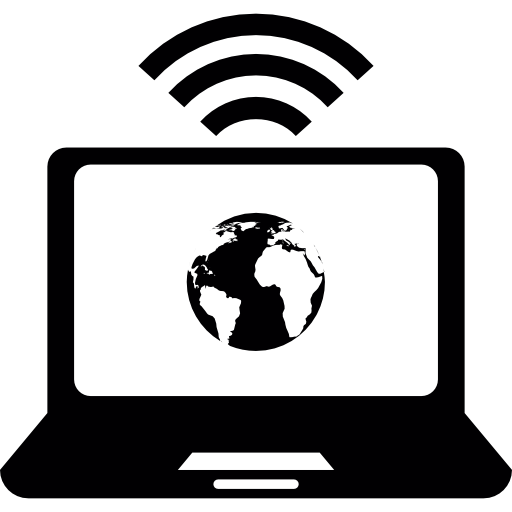 Worldwide, Wifi, Wireless Connection Icon