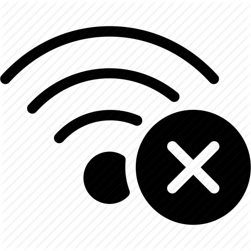 Alert, Connection, Error, Wifi, Wireless Icon