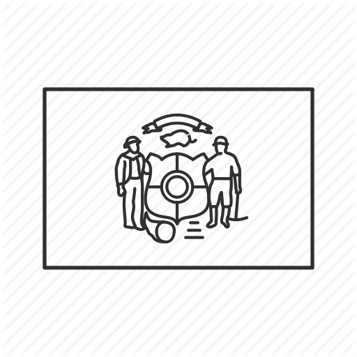 America, Flag, State, State Flag, State Symbol, Usa, Wisconsn