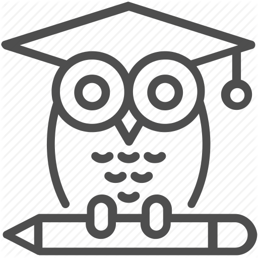 Education, Owl, Wisdom Icon