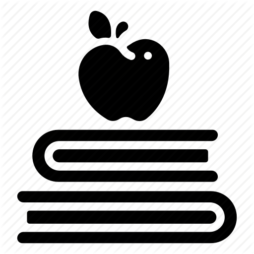 Apple, Book, Creative, Intellect, Intelligence, Knowledge, Wisdom Icon