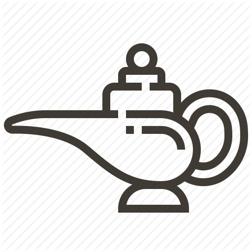 Genie, L Wish, Wishes Icon