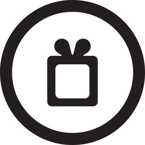 Wishlist, Free, Round, Wish, Linecon Icon